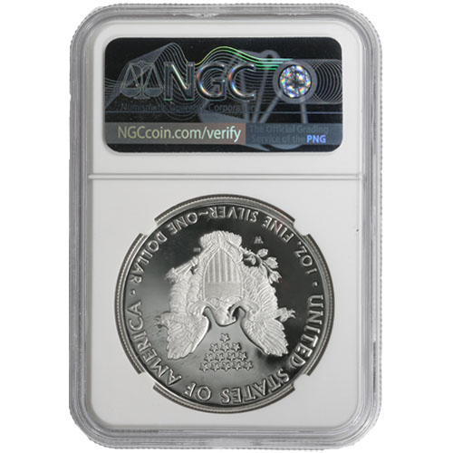 2019-W 1 oz Proof American Silver Eagle NGC PF70 UCAM