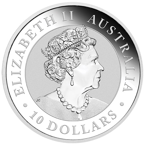 2019 10 oz Australian Silver Kookaburra Coin (BU)