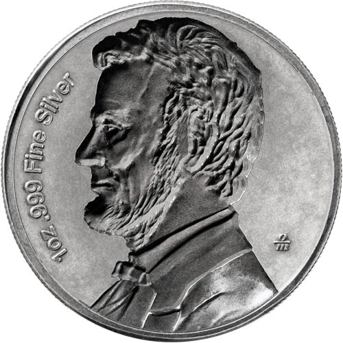 1 oz Antique Domed American Legacy Lincoln Penny Silver Round (Capsule w/ CoA)