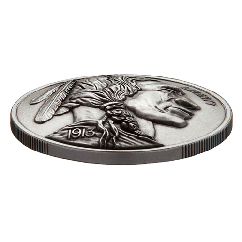 429-1-oz-Antique-Domed-American-Legacy-Buffalo-Nickel-Silver-Round-Capsule-w-CoA-3.jpg 1 oz Antique Domed American Legacy Buffalo Nickel Silver Round (Capsule w/ CoA)