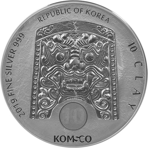 2019 10 oz South Korean Silver Chiwoo Cheonwang