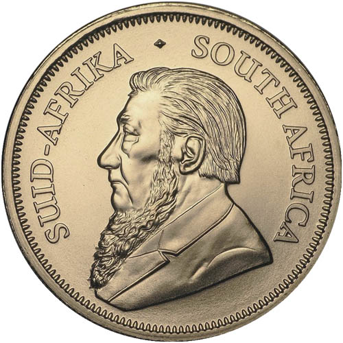 2019 1/10 oz South African Gold Krugerrand Coin (BU)