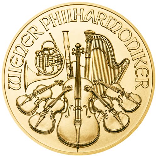 2020 1/2 oz Austrian Gold Philharmonic Coin