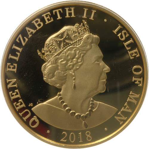 2018 1 oz Isle of Man Gold Noble Coin (BU)