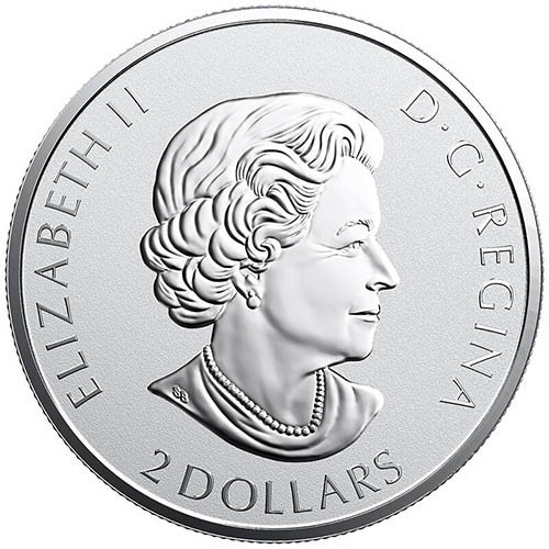 2020 3/4 Canadian Silver Woodland Caribou Reverse Proof Coin
