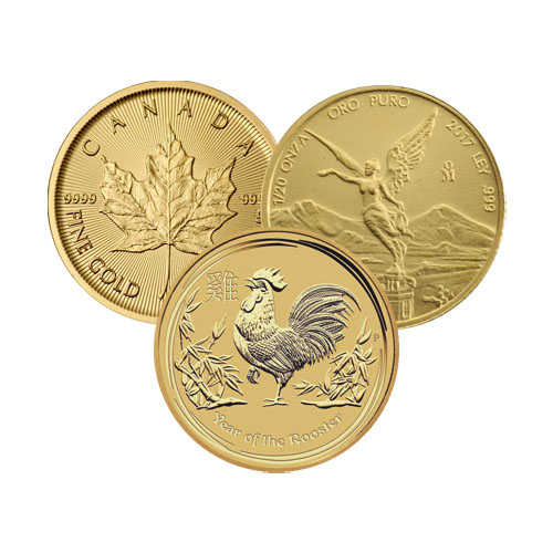 1/20 oz Gold Coin (Random Year, Varied Condition, Any Mint)