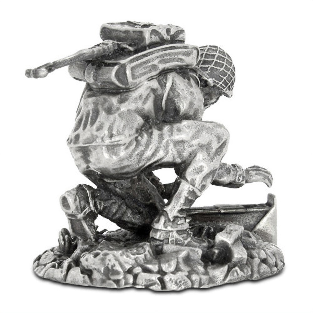 500-4-oz-Antique-Finish-Silver-Soldiers-Collection-Billy-Bullets-Statue-New-Box-CoA-4.jpg 4 oz Antique Finish Silver Soldiers Collection Billy Bullets Statue (New, Box + CoA)