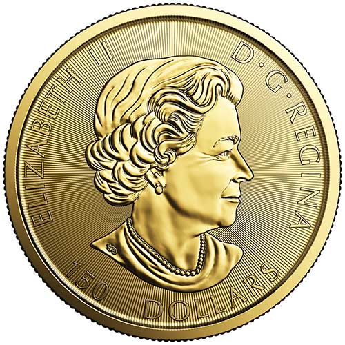 2017 1 oz Canadian Gold Voyageur 150th Anniversary Coin (BU w/ Assay)