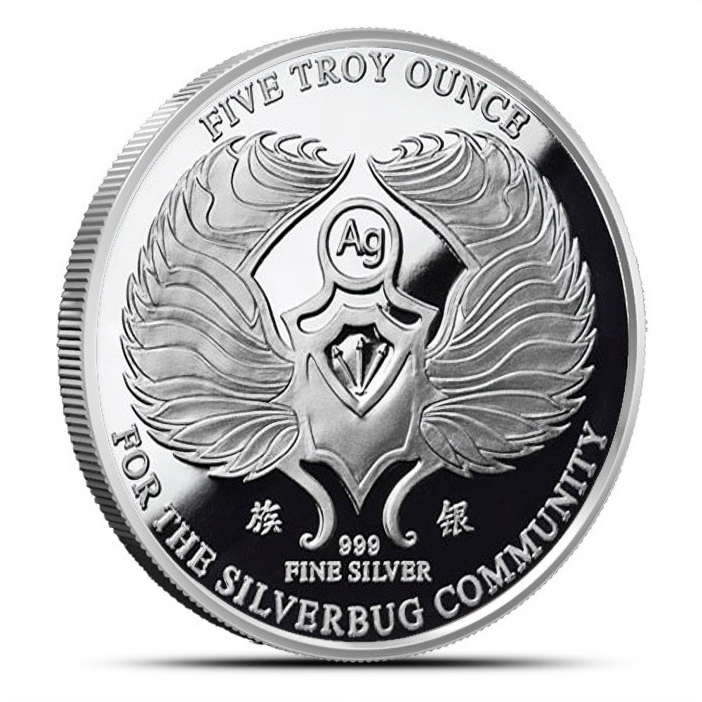 5 oz Proof Silverbug Tree Fairy Silver Round (New w/ COA)