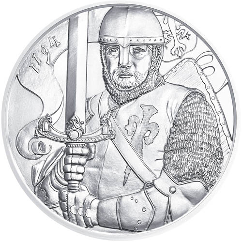 2019 1 oz Austrian 825th Anniversary Leopold V. Silver Coin (BU)