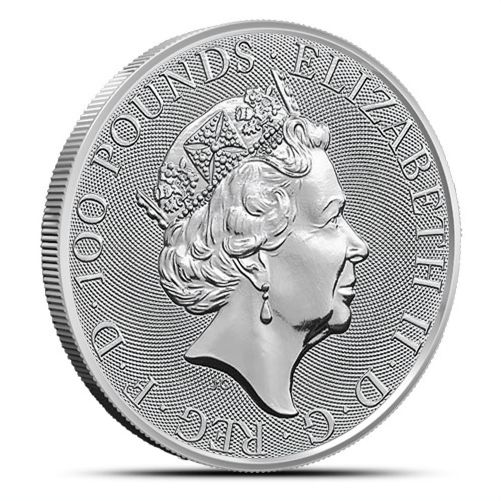 2018 1 oz British Platinum Queen's Beast Griffin Coin