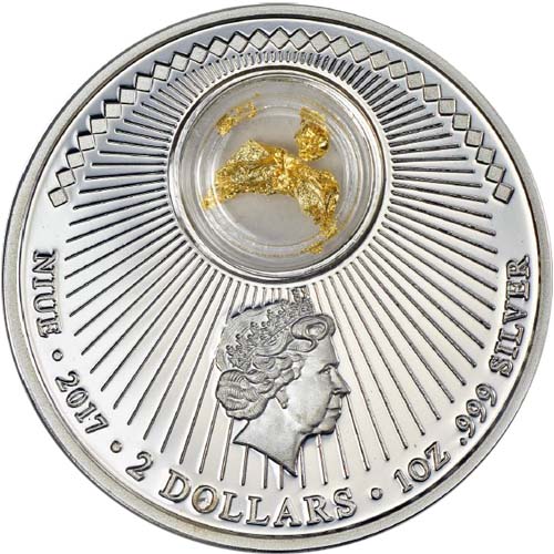 2017 1 oz Niue Silver 3 Wise Men - Gift Of Gold Coin (Box + CoA)
