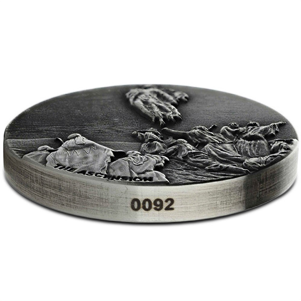 2018 2 oz Ascension of Jesus Biblical Silver Coin Series