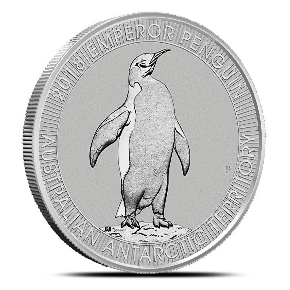 2018 1/3 oz Perth Emperor Penguin Platinum Coin (BU)