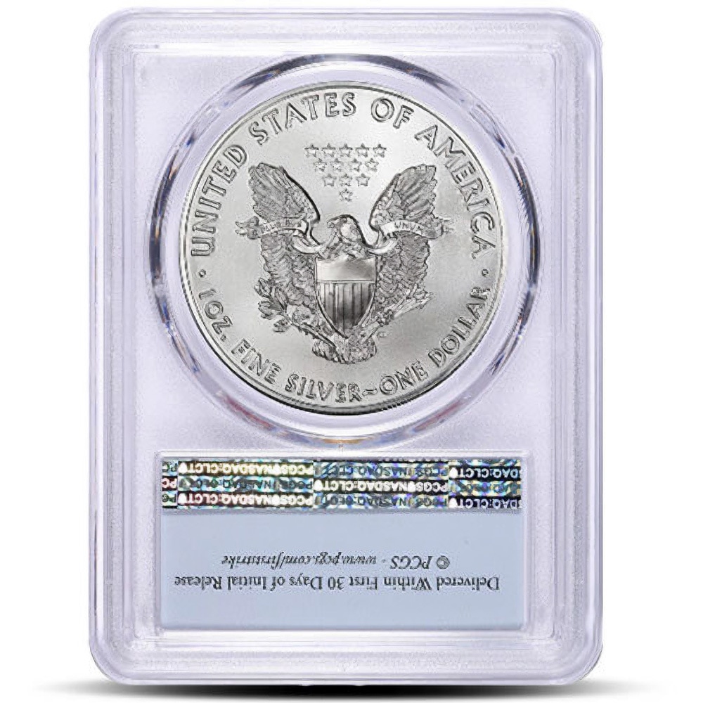 2019 1 oz American Silver Eagle Coin PCGS MS70 FS