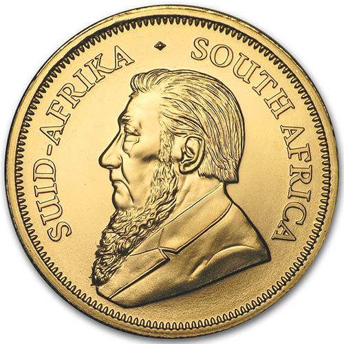 2018 1 oz South African Gold Krugerrand Coin (BU)