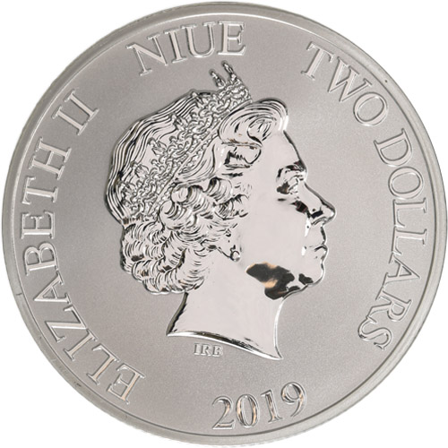 2019 1 oz Niue Silver Star Wars Clone Trooper Coin (BU)