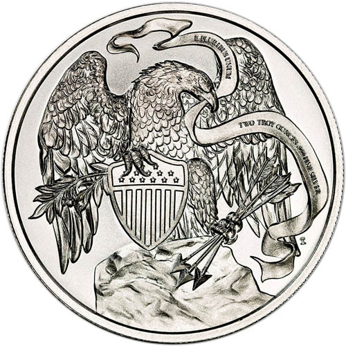 2 oz Abraham Lincoln Eagle Silver Round (New)