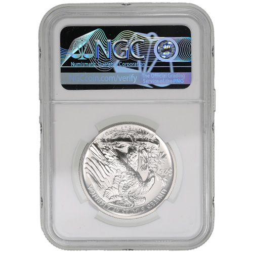2017 1 oz American Palladium Eagle Coin NGC MS69