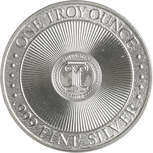 1 oz Molon Labe Silver Round (Type II, New)