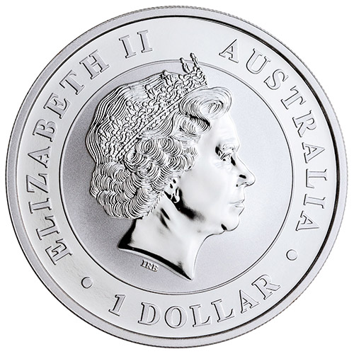 2017 1 oz Australian Silver Kookaburra Shark Privy Coin (BU)