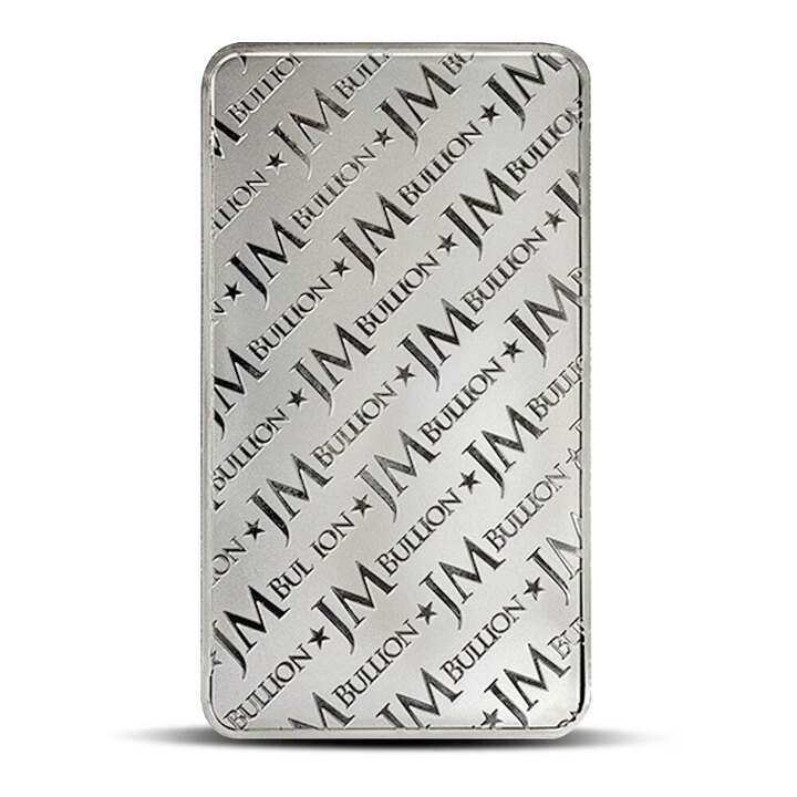 10 oz JM Bullion Silver Bar (Reverse Proof-Like, New)