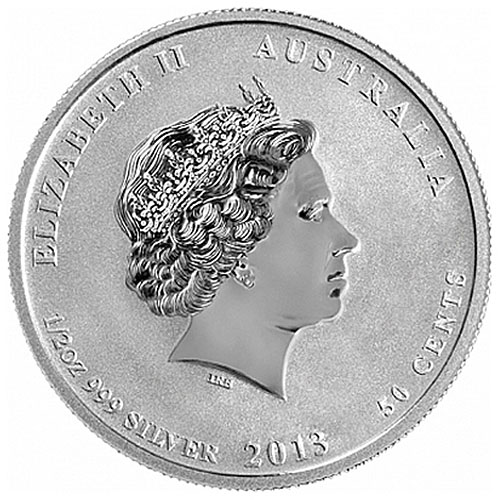 1/2 oz U.S. Australian WWII Silver Coin (BU)