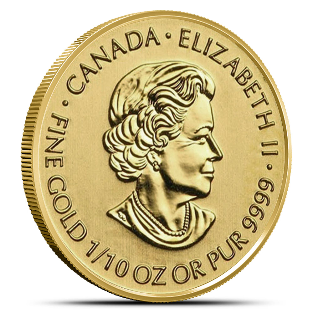 1/10 oz Canadian First Special Service Force Gold Coin (Random Year)