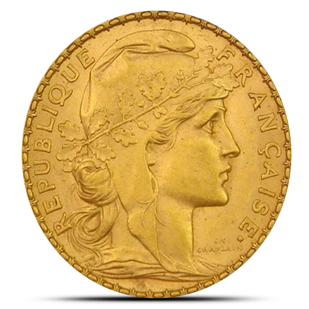 20 Francs France Gold Coin - Rooster (BU)
