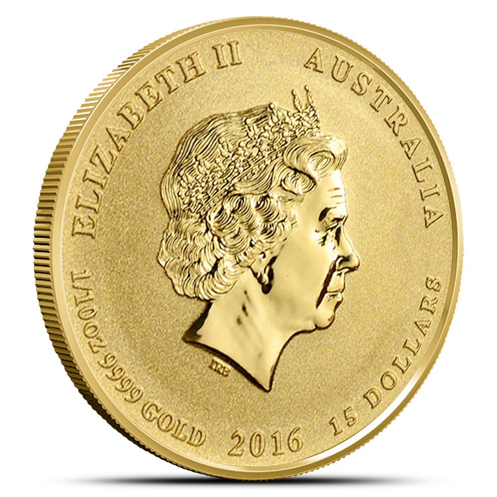 1/10 oz Australian Victory In The Pacific Gold Coin (BU, Random Year)