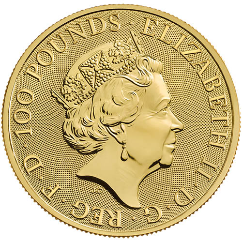 2019 1 oz British Gold Royal Arms Coin