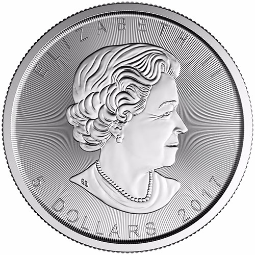 2017 1 oz Canadian Lucky Dragon High Relief Silver Coin (BU)