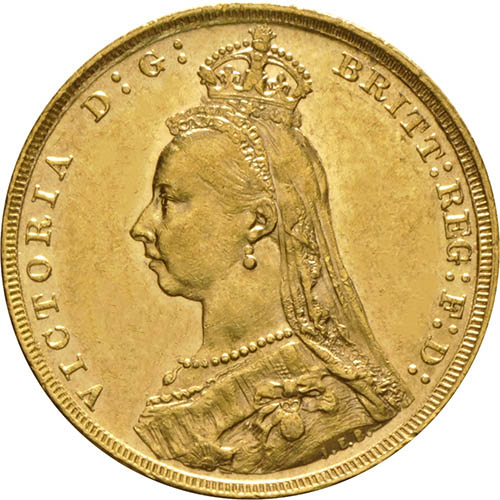 Great Britain Gold Sovereign Coin - Queen Victoria Jubilee