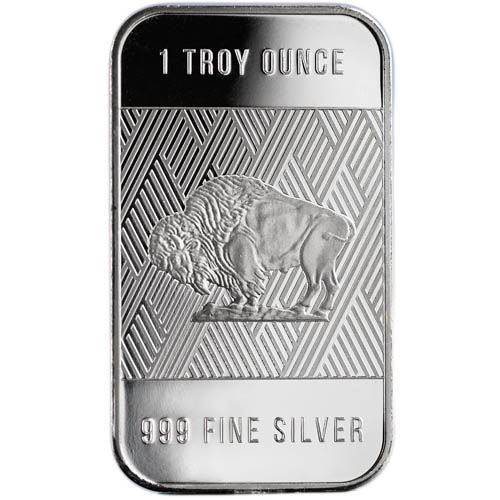 1 oz RMC Buffalo Silver Bar (Secondary Market)