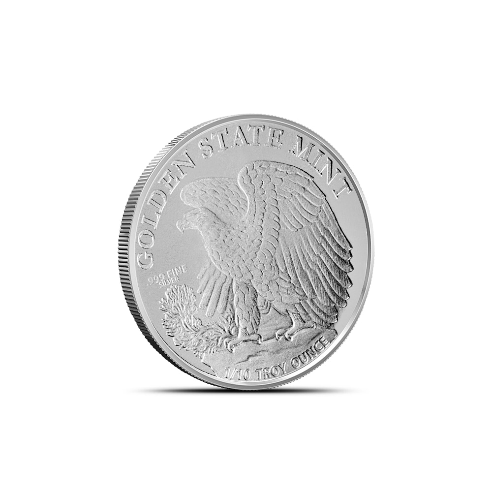 1/10 oz GSM Walking Liberty Silver Round (New)
