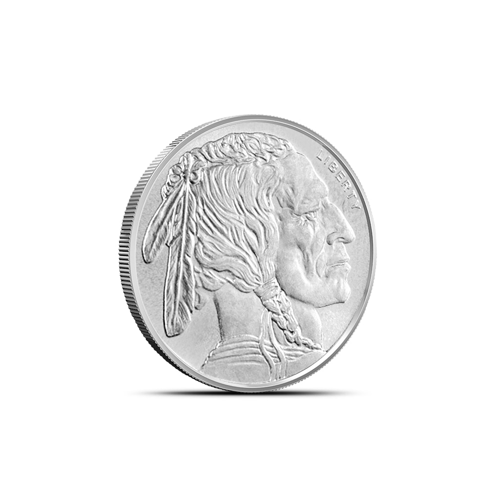 1/10 oz GSM Buffalo Silver Round (New)