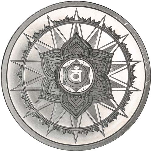 2018 1 oz Sacral Chakra Silver Round - MiniMintage (New)