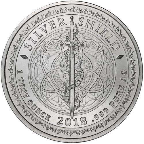 2018 1 oz Sacral Chakra Silver Round - MiniMintage (New)