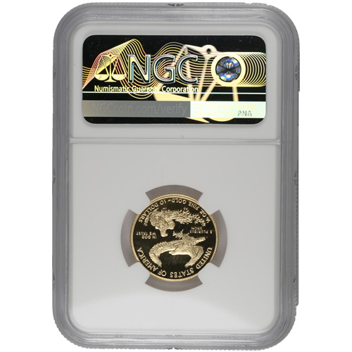 2010-W 1/4 oz Proof American Gold Eagle Coin NGC PF70 UCAM