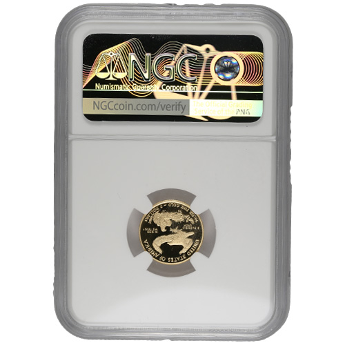 2007-W 1/10 oz Proof American Gold Eagle Coin NGC PF70 UCAM