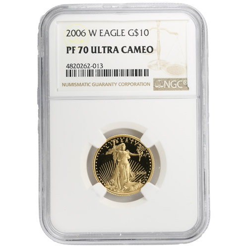2006-W 1/4 oz Proof American Gold Eagle Coin NGC PF70 UCAM