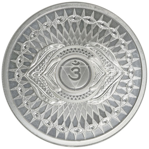 2018 1 oz Third Eye Chakra Silver Round – MiniMintage (New)
