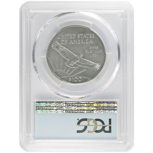 2018-W 1 oz American Platinum Eagle Coin PCGS MS70 (First Day of Issue)