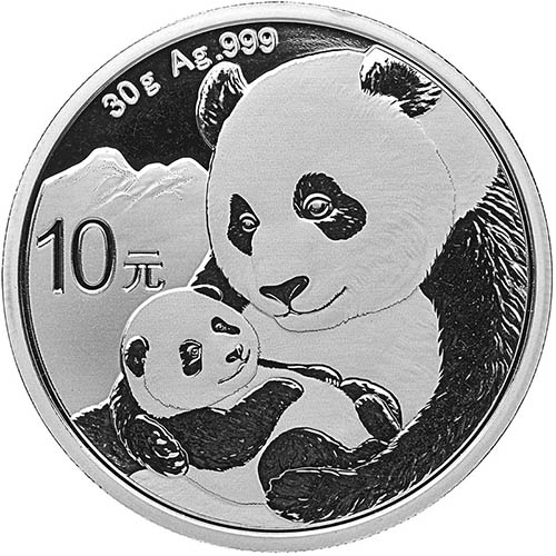 2019 30 Gram Chinese Silver Panda Coin (BU)