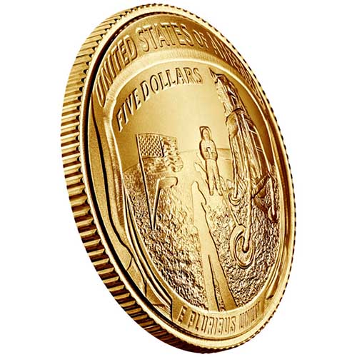 96-2019-5-American-Apollo-11-50th-Anniversary-Gold-Coin-BU-Box-CoA-4.jpg 2019 $5 American Apollo 11 50th Anniversary Gold Coin (BU, Box + CoA)
