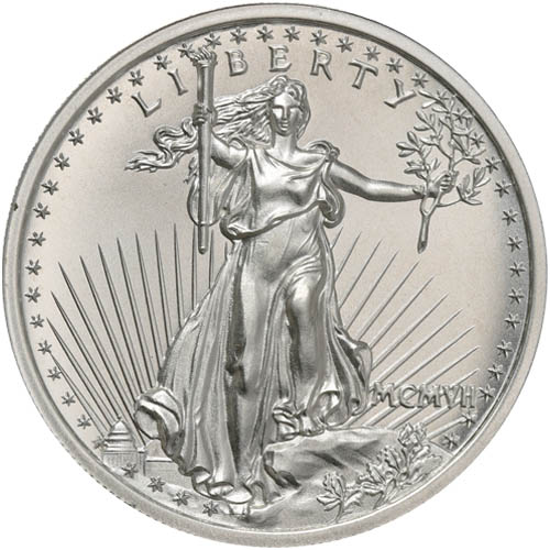 2 oz Saint-Gaudens Silver Round (New)