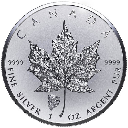 2018 1 oz Wood Bison Privy Canadian Silver Maple Leaf Reverse Proof Coin