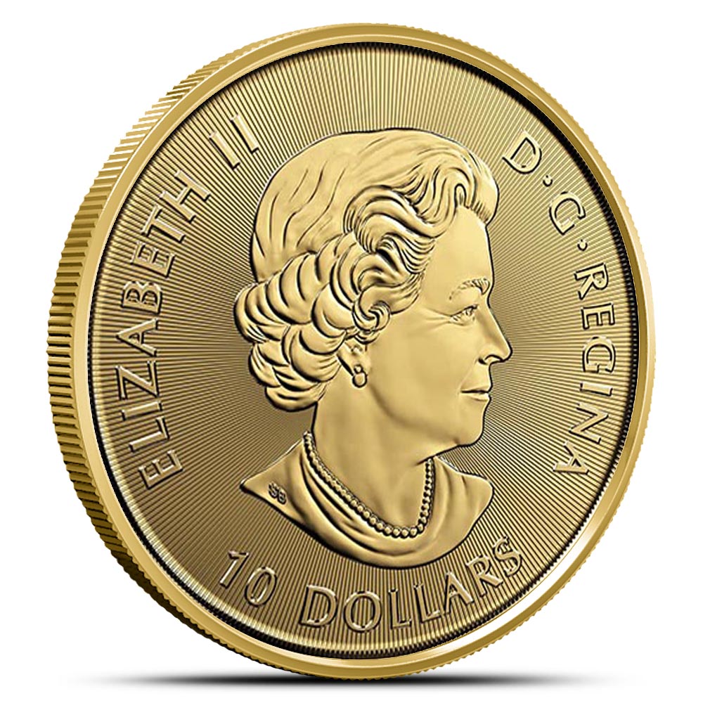 2016 1/4 oz Canadian Gold White Falcon Coin (BU)