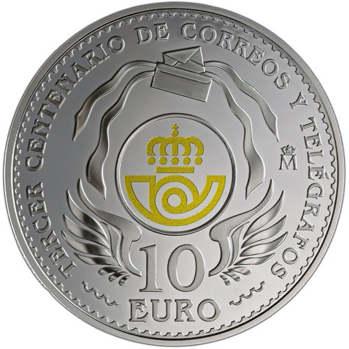 2016 Spanish Silver Spanish Post Coin (BU)